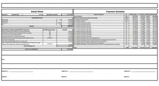 Prestige Clairemont Complete Costing Details